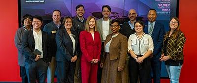 St. Louis area startups, small businesses and nonprofits gathered on campus last week to discuss the cybersecurity services they receive free of charge thanks to Maryville University.